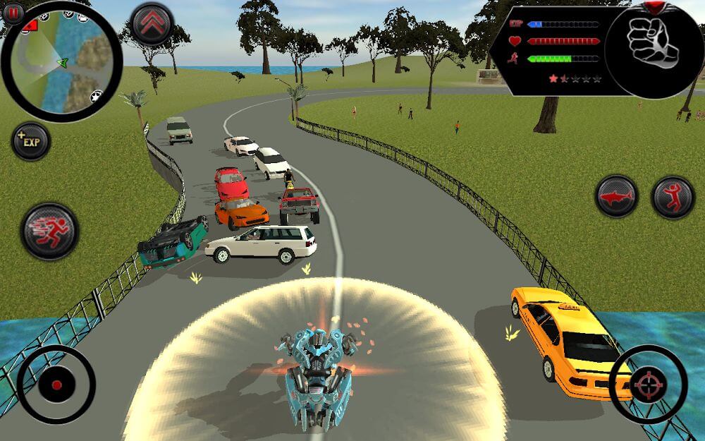 Robot Shark screenshot 2