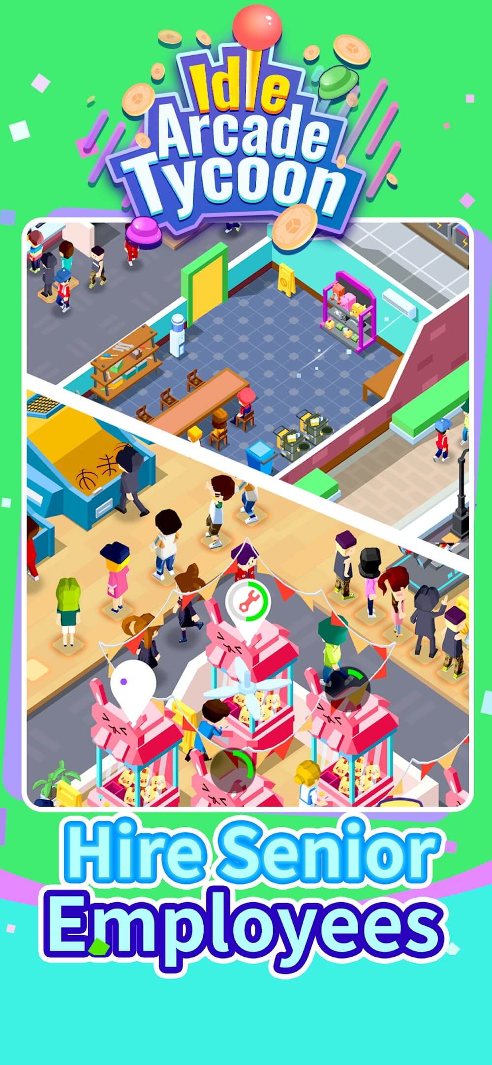 Idle Arcade Tycoon screenshot 2