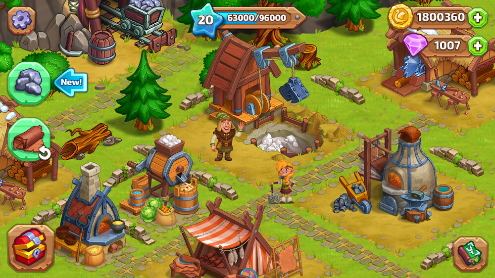 Vikings and Dragon Island Farm screenshot 4