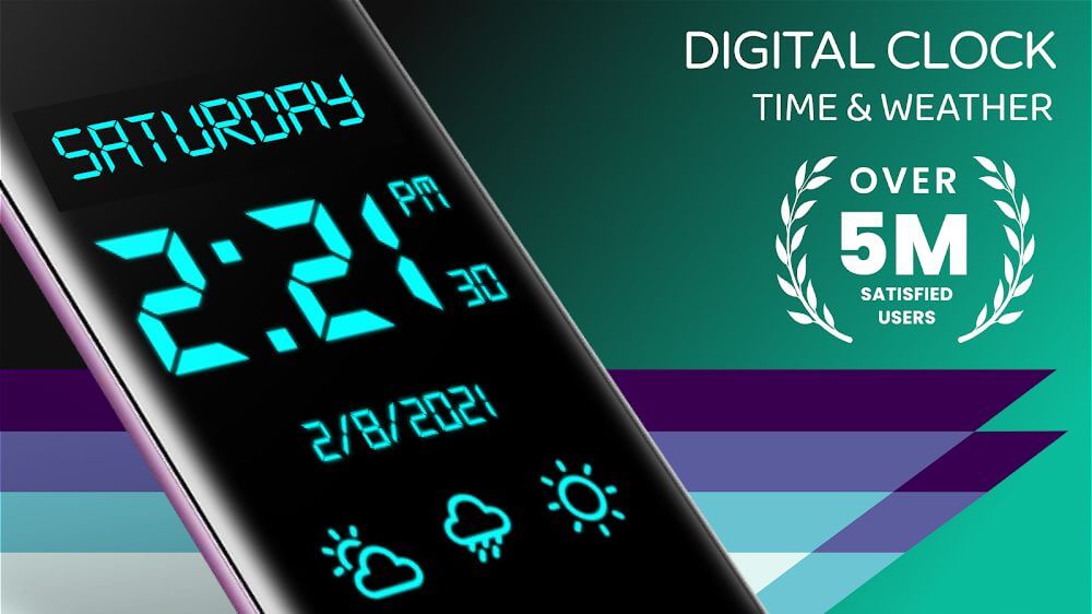 SmartClock - LED Digital Clock screenshot 2