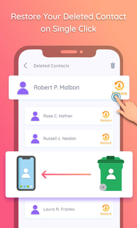 Deleted Contact Recovery screenshot 3
