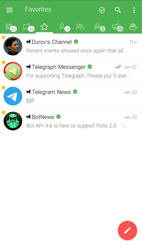 Graph Messenger screenshot 2