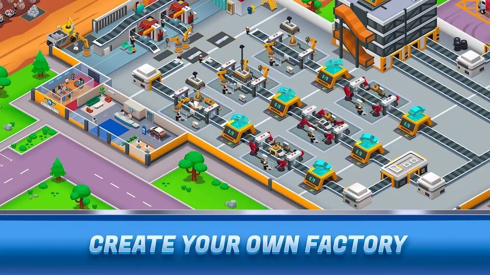 Idle Car Factory Tycoon screenshot 3