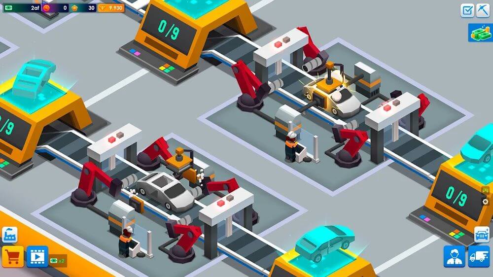 Idle Car Factory Tycoon screenshot 5