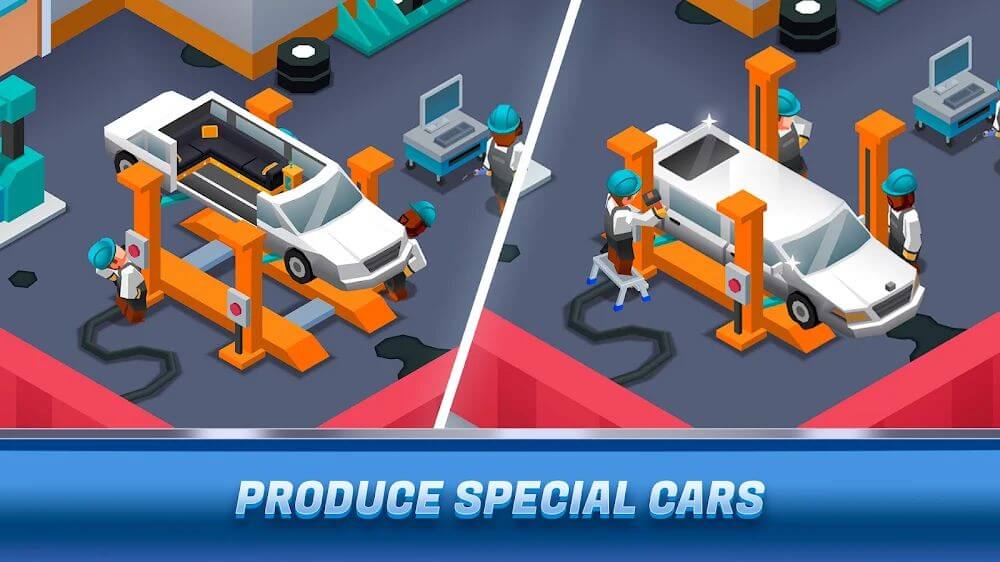 Idle Car Factory Tycoon screenshot 4