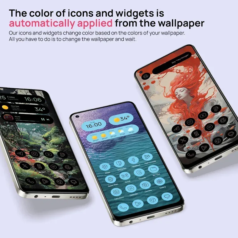 Vera Material You Icon Pack preview 4