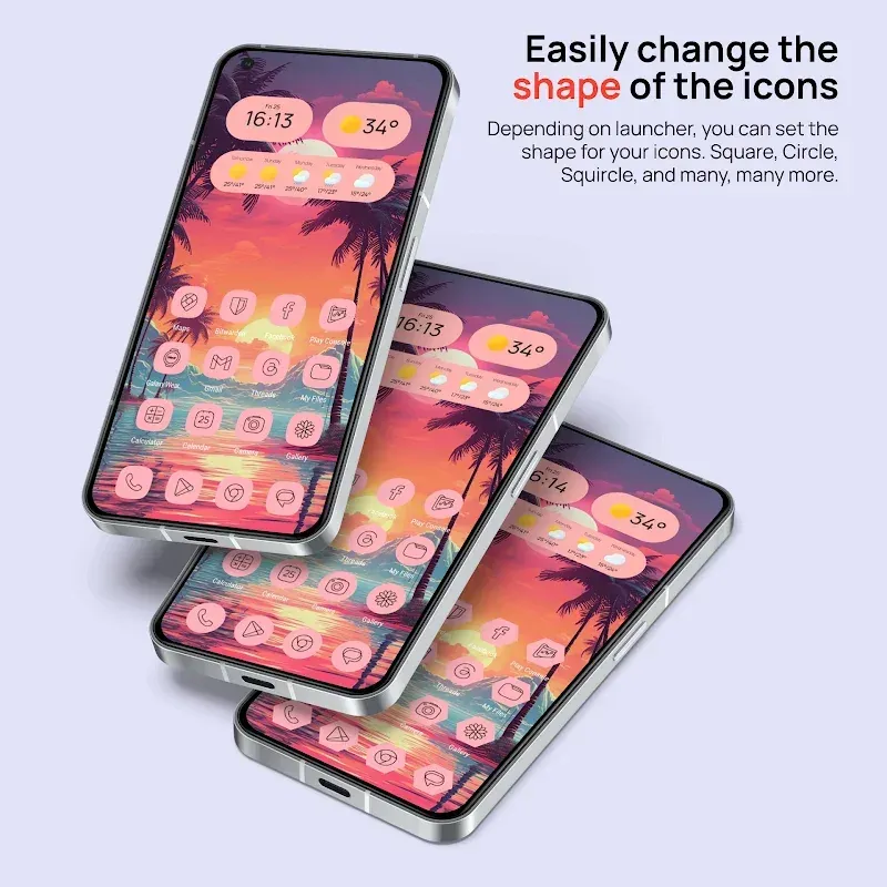 Vera Material You Icon Pack preview 5