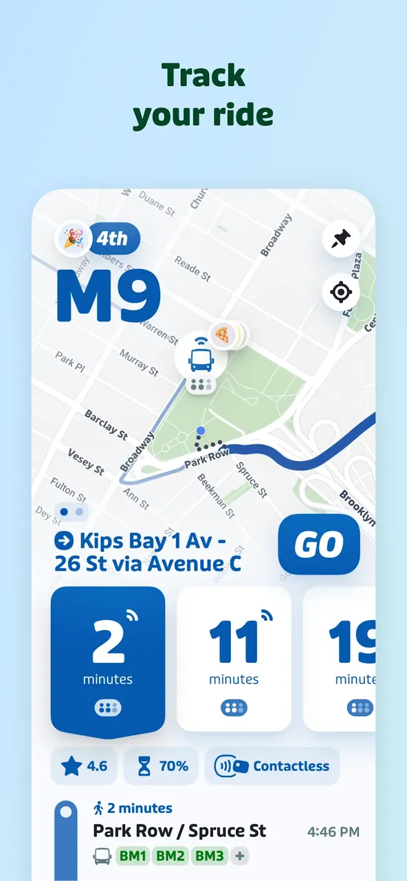 Transit Subway Bus Times screenshot 3