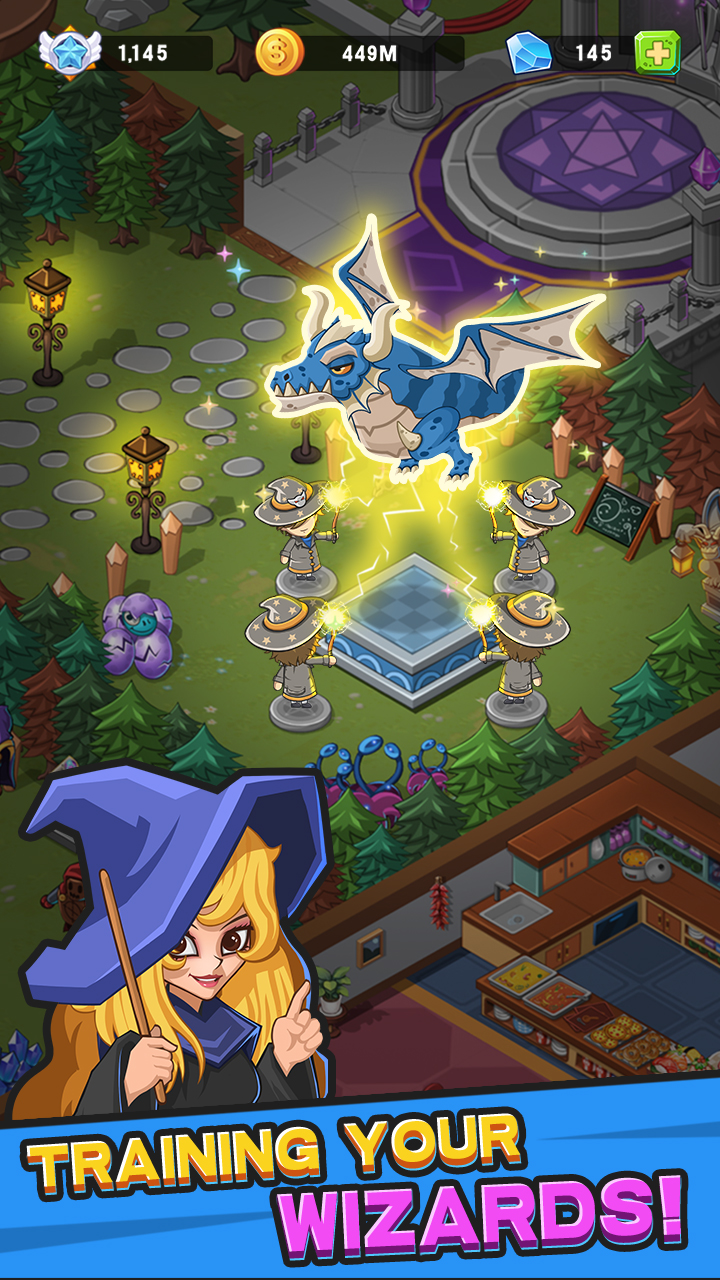 Idle Wizard College screenshot 3