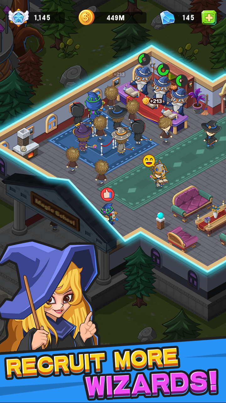 Idle Wizard College screenshot 5