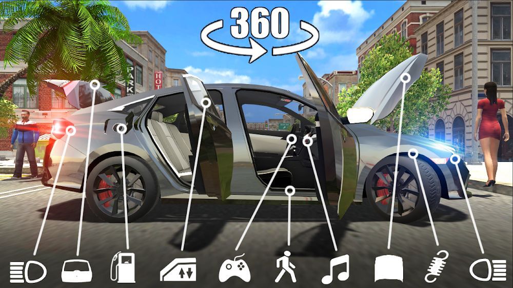 Car Simulator Civic screenshot 3