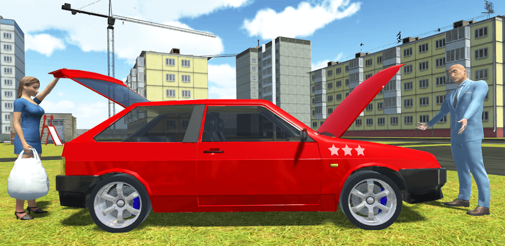 Russian Cars Simulator screenshot 1