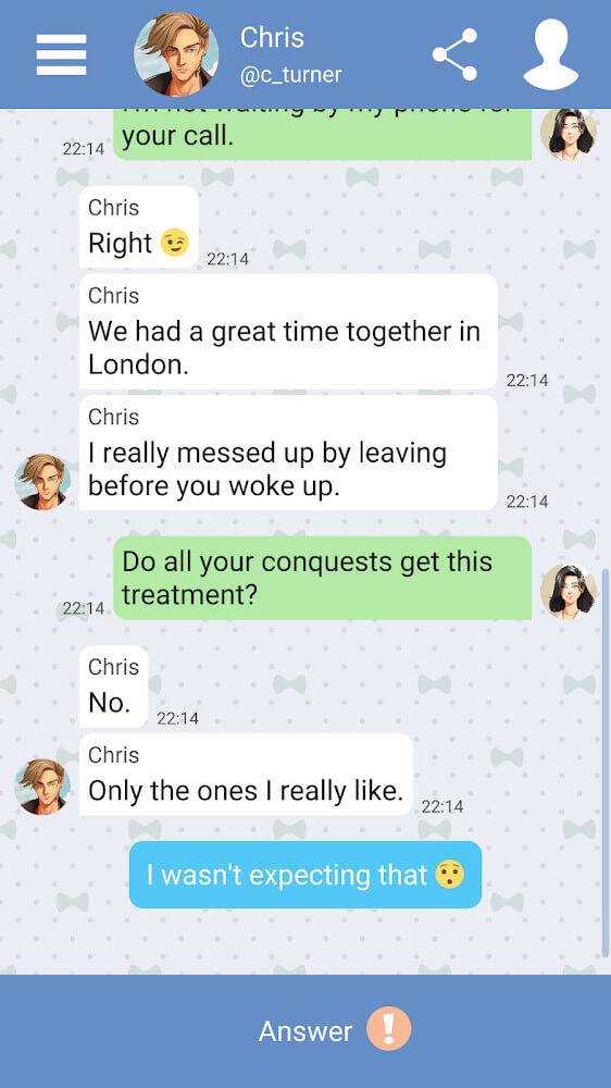 Hey Love Chris: Chat Love Story screenshot 6