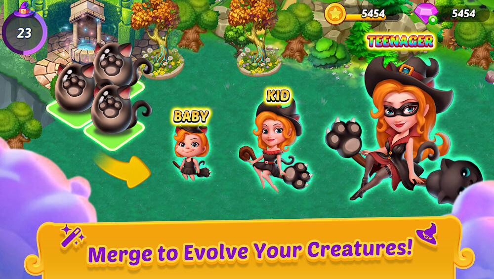 Merge Witches screenshot 4