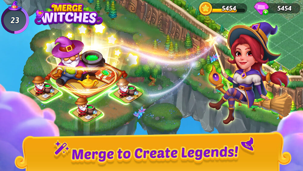 Merge Witches screenshot 2