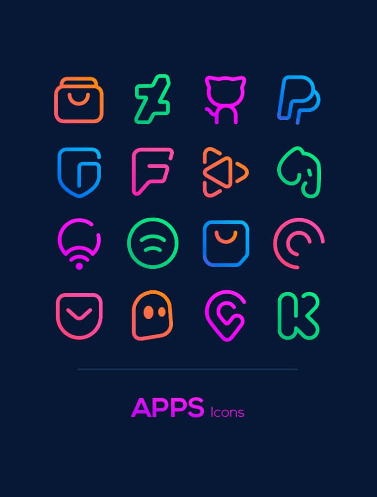 Linebit - Icon Pack screenshot 2