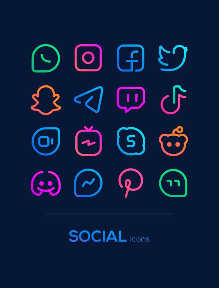Linebit - Icon Pack screenshot 5