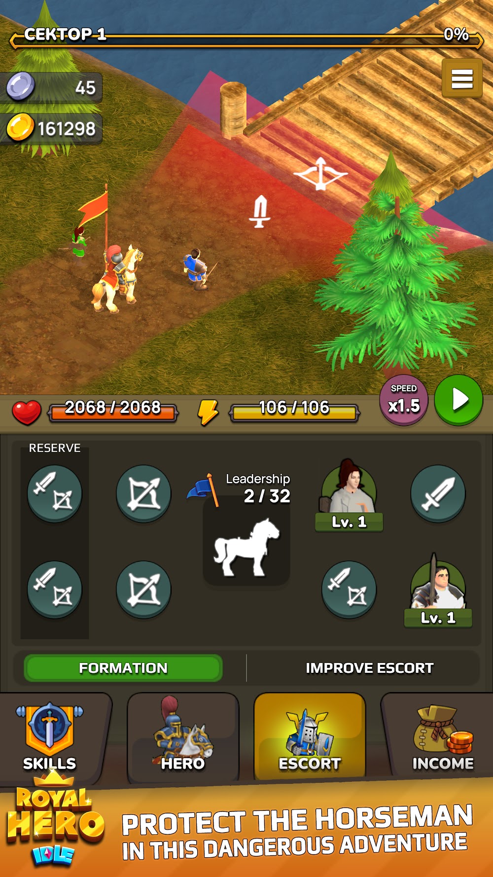 Idle Royal Hero screenshot 2