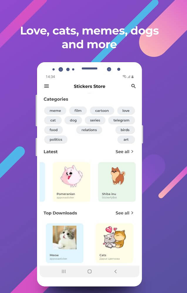 Stickers Store screenshot 2