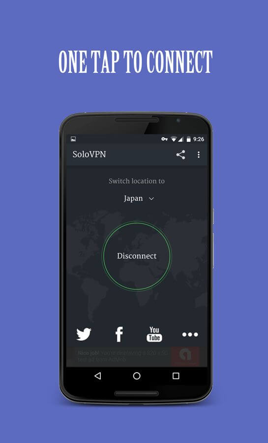 Solo VPN screenshot 2