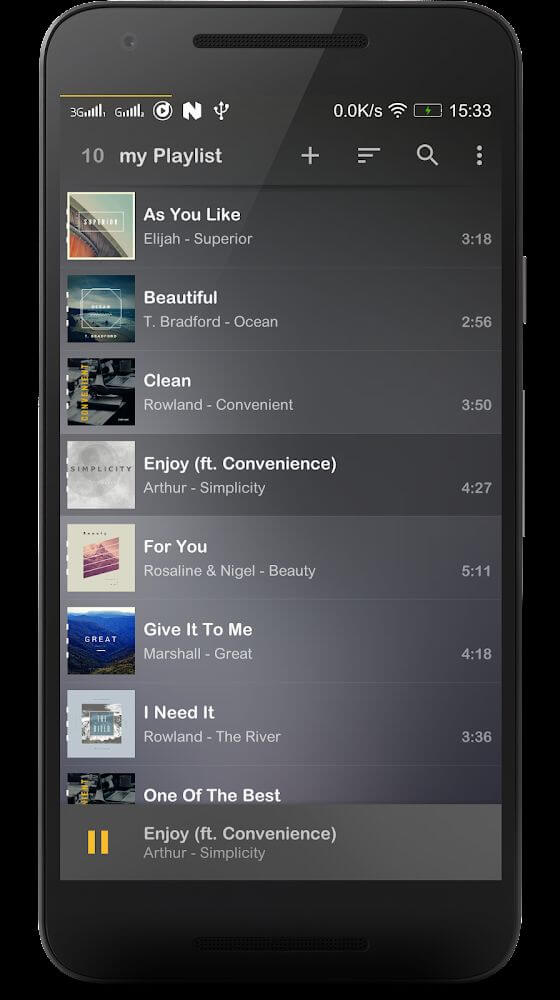 Music Player Mezzo screenshot 4