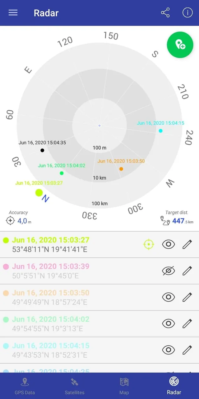 GPS Data screenshot 7