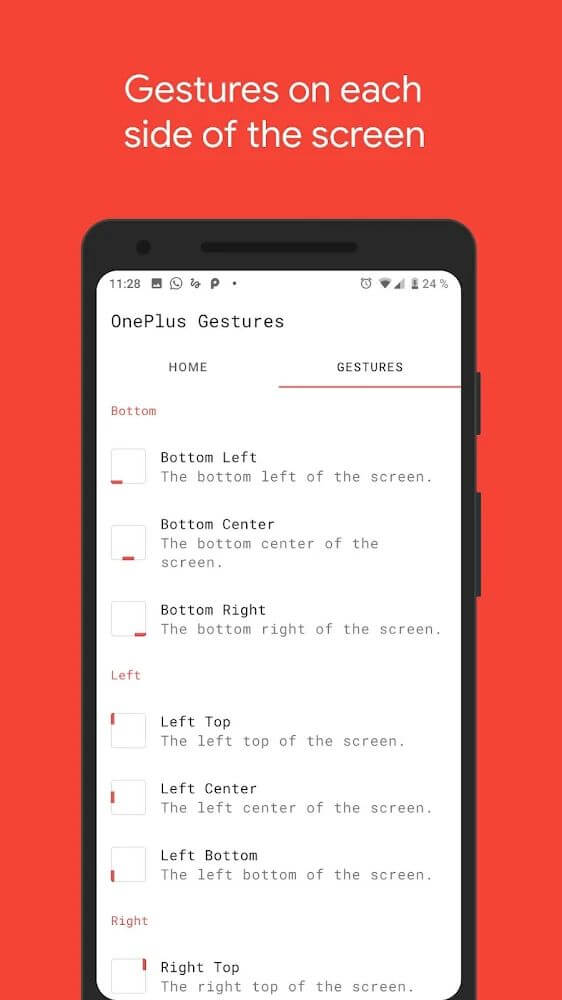 Vivid Navigation Gestures screenshot 3