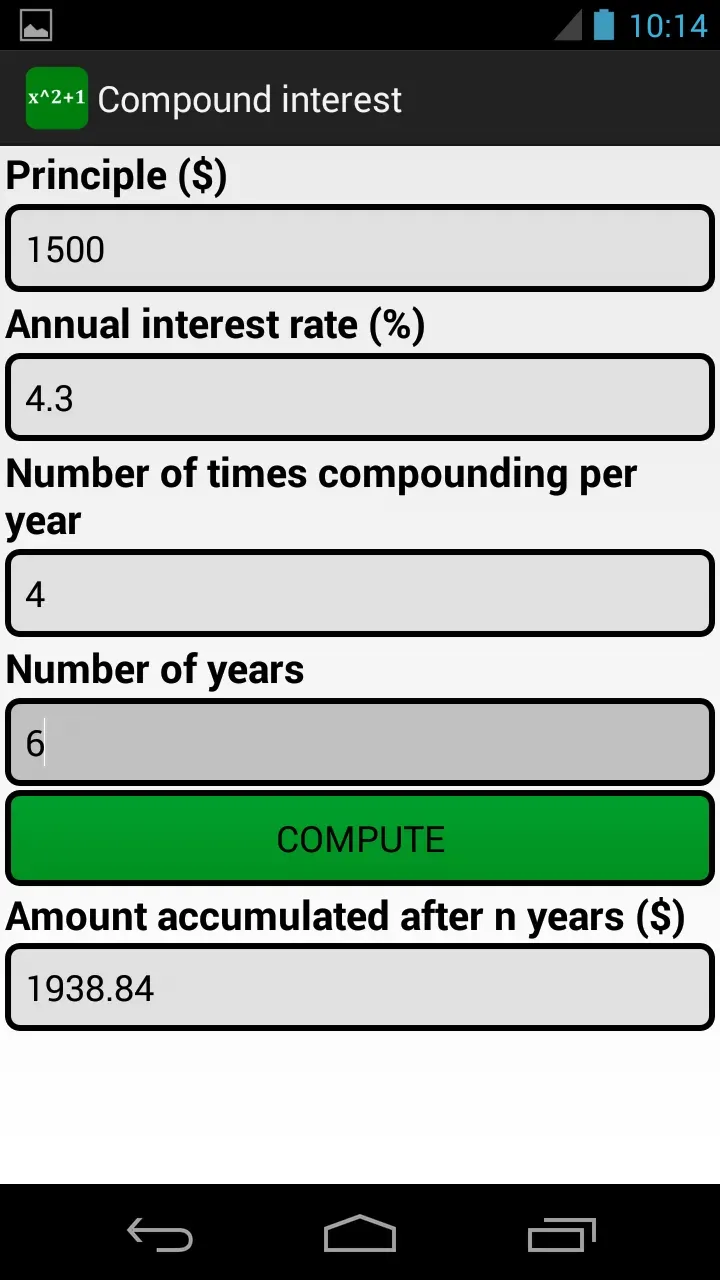 Custom Formulas screenshot 4