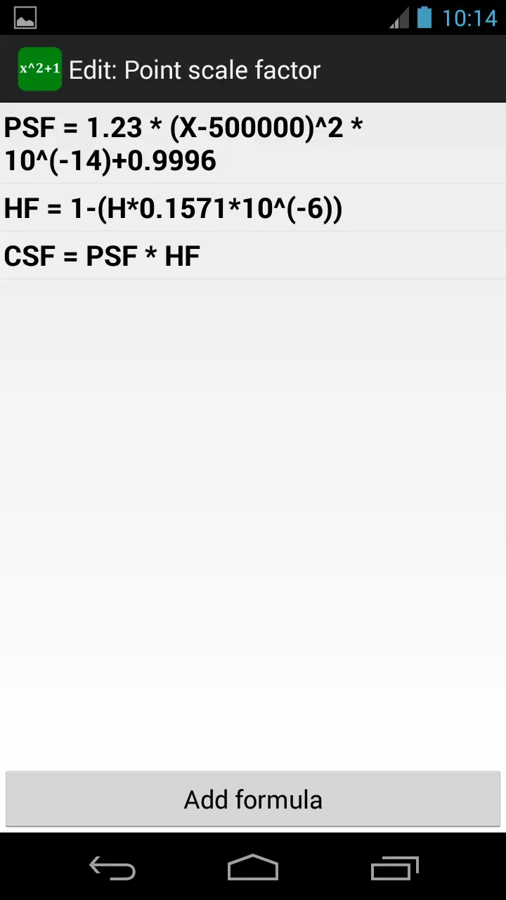 Custom Formulas screenshot 5