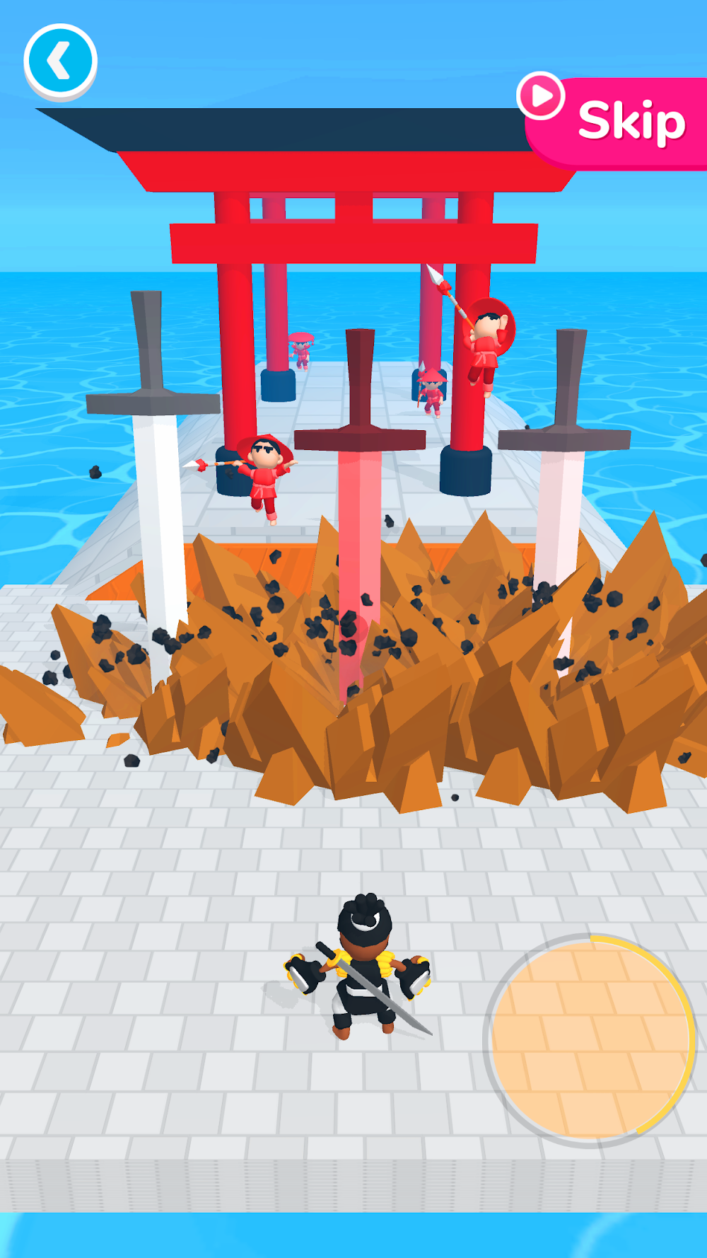 Ninja Hands 2 gameplay screenshot 5