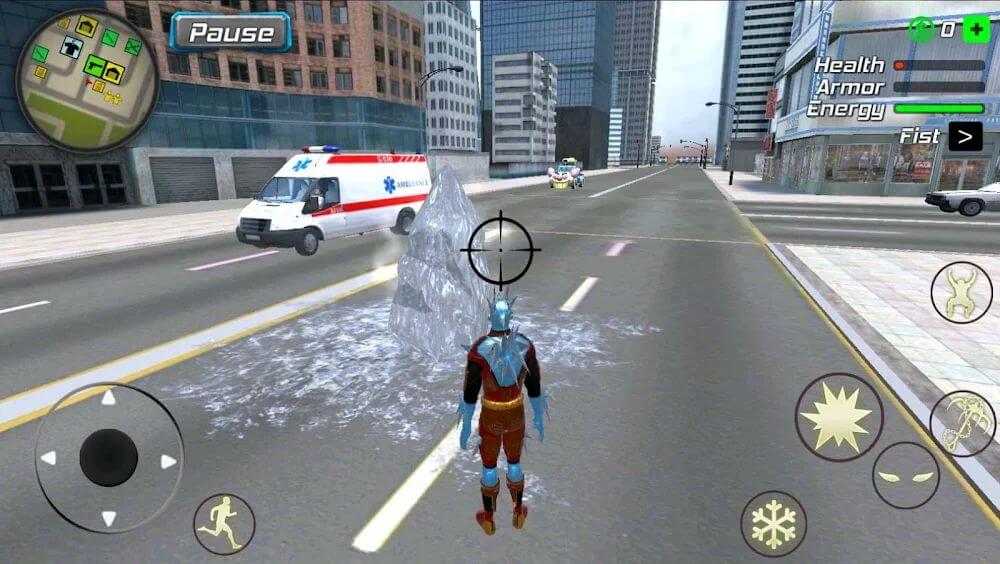 Snow Storm Superhero screenshot 3
