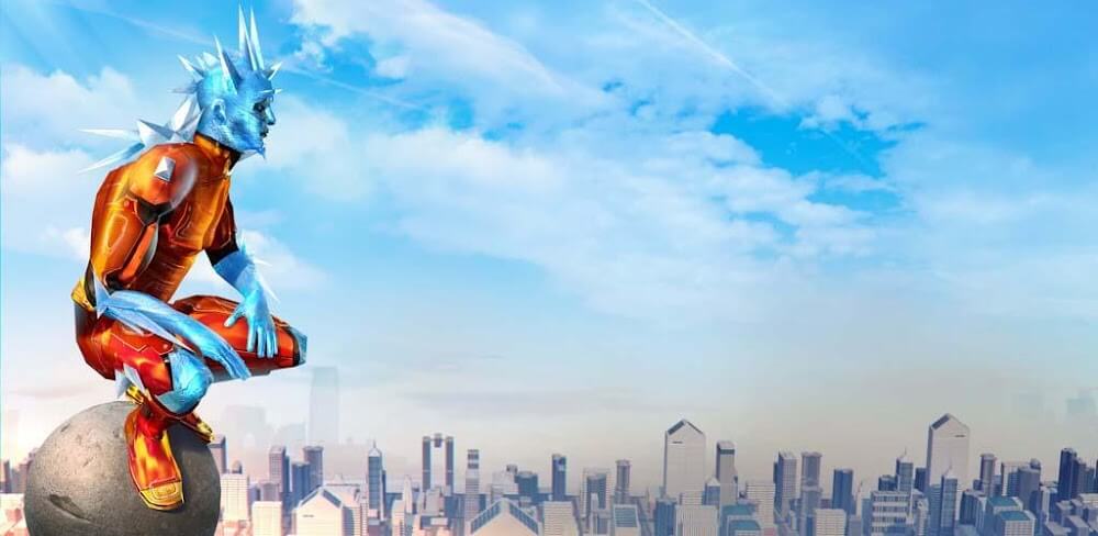 Snow Storm Superhero screenshot 1