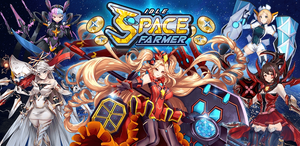 Idle Space Farmer Tycoon screenshot 1