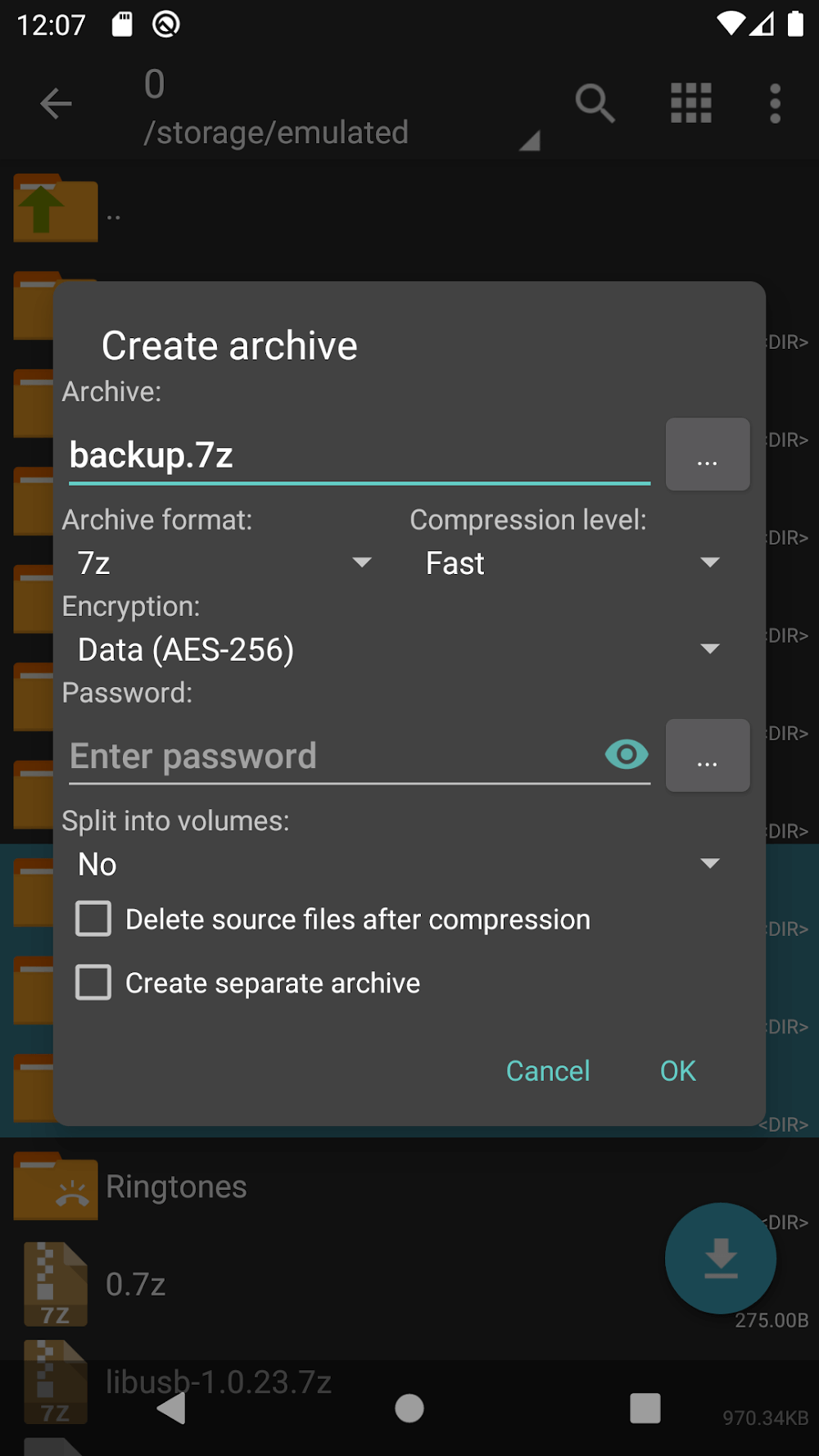 ZArchiver Pro screenshot 4