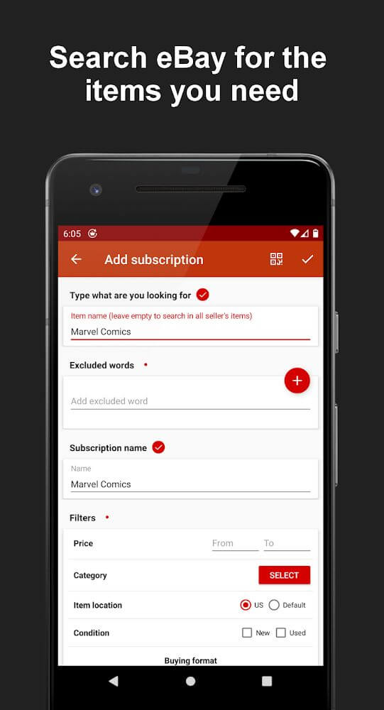 Deals Tracker for eBay PRO screenshot 2