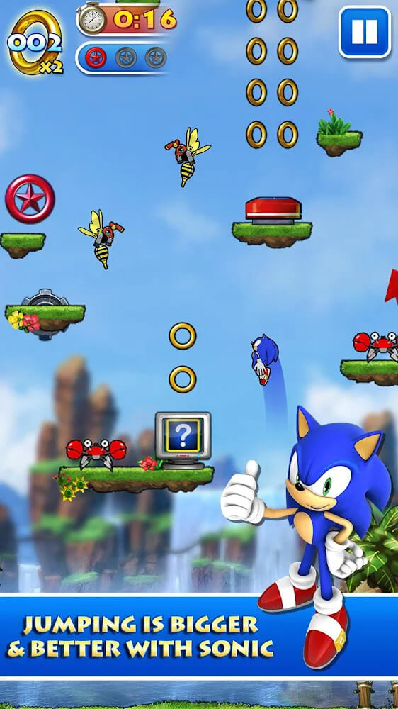 Sonic Jump Pro screenshot 3