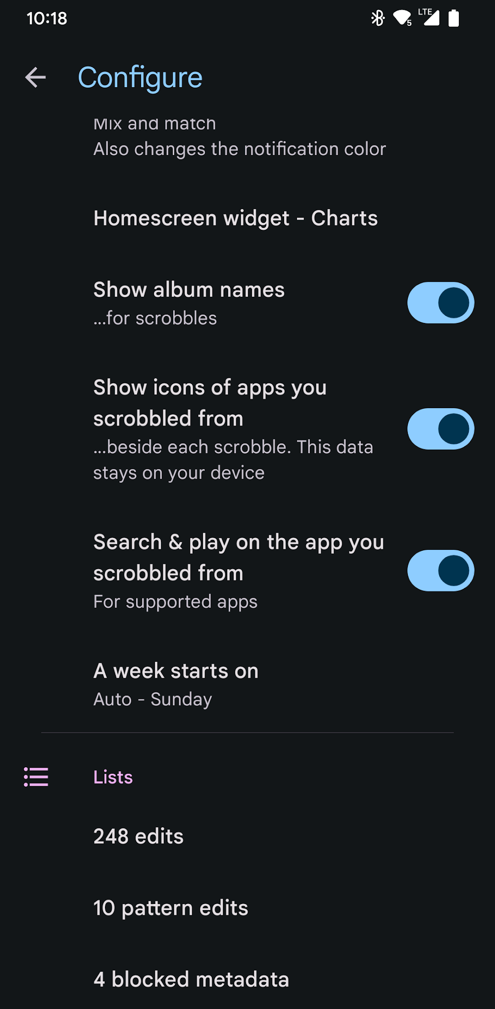 Pano Scrobbler screenshot 7