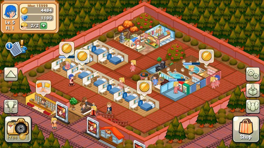Hotel Story: Resort Simulation screenshot 3