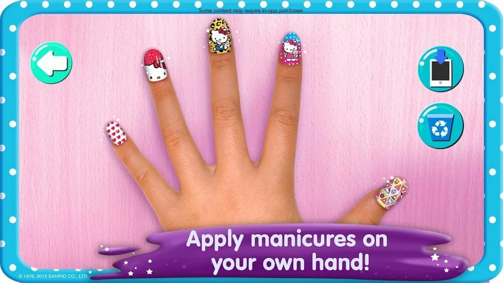 Hello Kitty Nail Salon screenshot 5