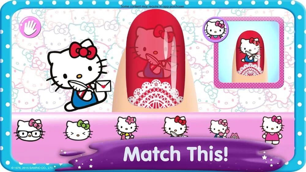 Hello Kitty Nail Salon screenshot 4
