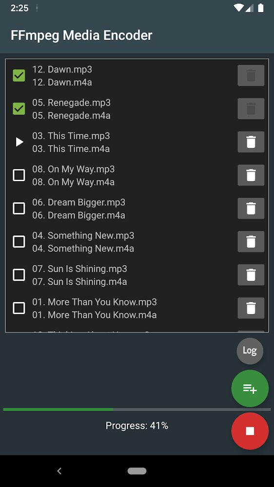 FFmpeg Media Encoder screenshot 3
