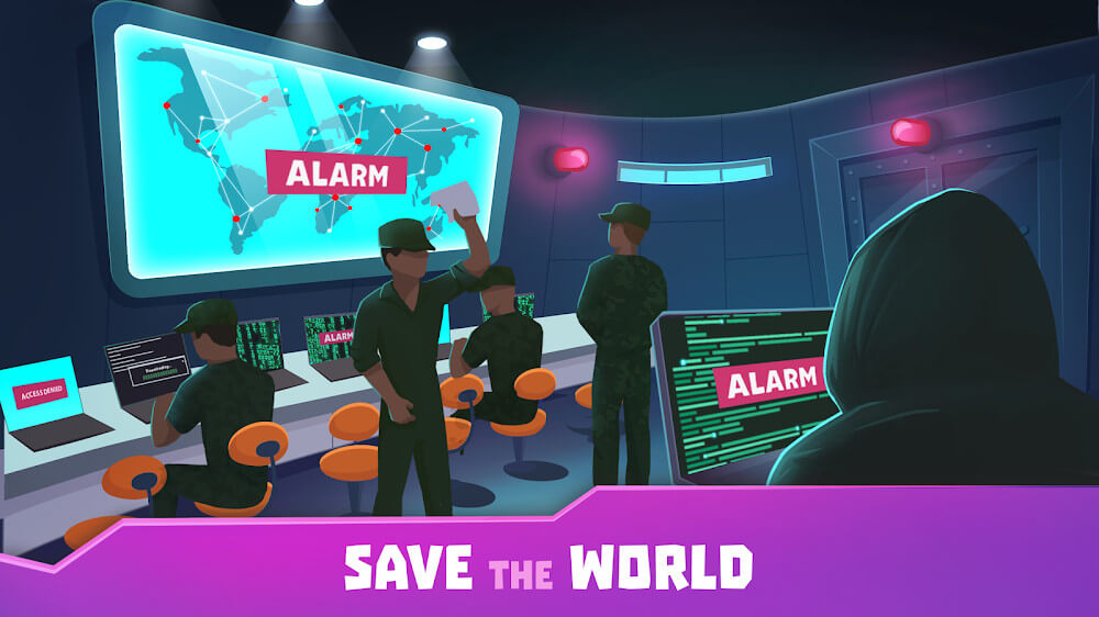 Hacker or Dev Tycoon? Tap Sim screenshot 4