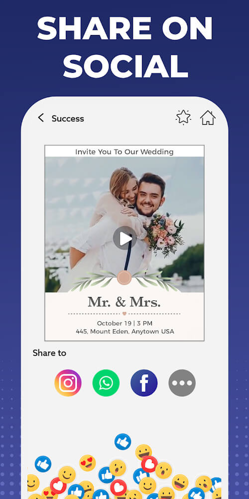 Video Invitation Maker screenshot 6