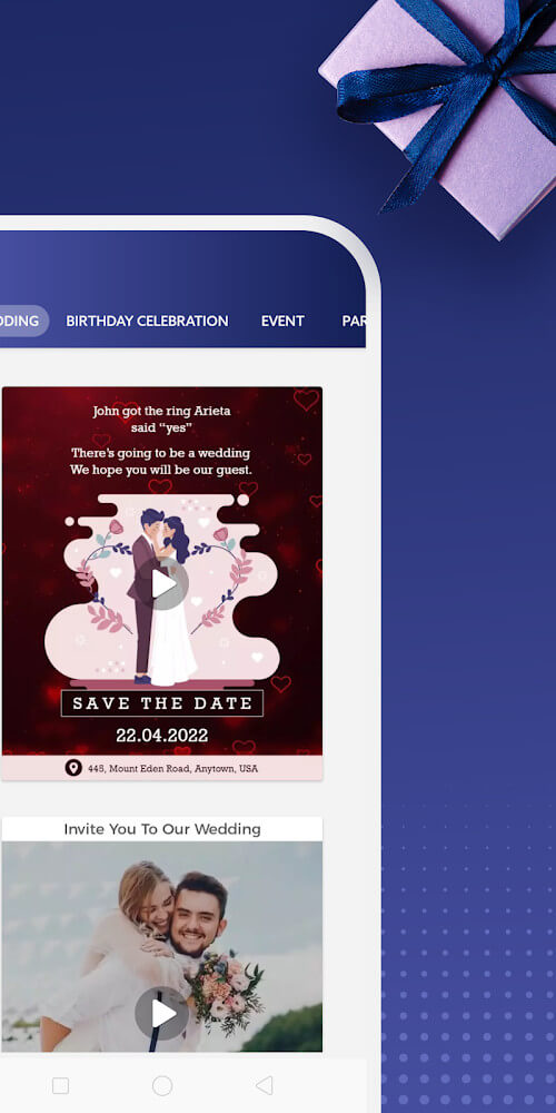 Video Invitation Maker screenshot 3