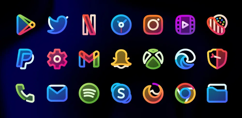 AlineT: Bold Linear Icon Pack screenshot 1