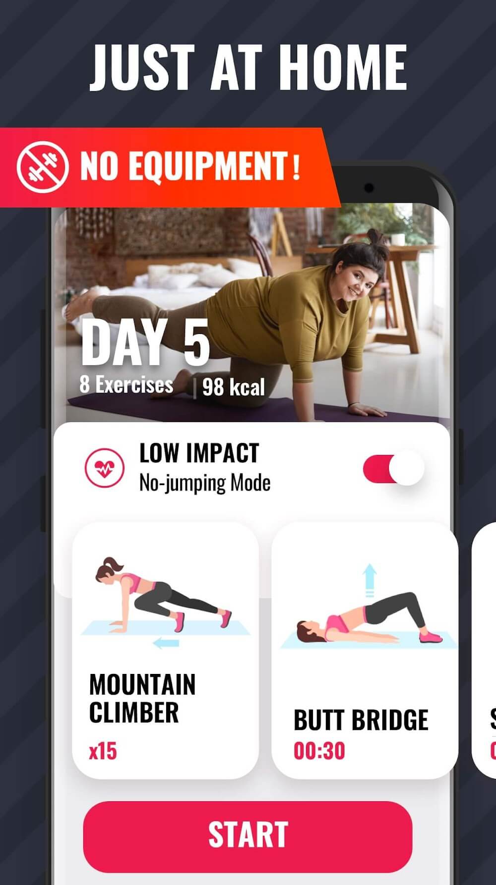 Lose Weight App for Women - Screenshot 5 - A visual representation of the app's user interface, showcasing its design and layout.