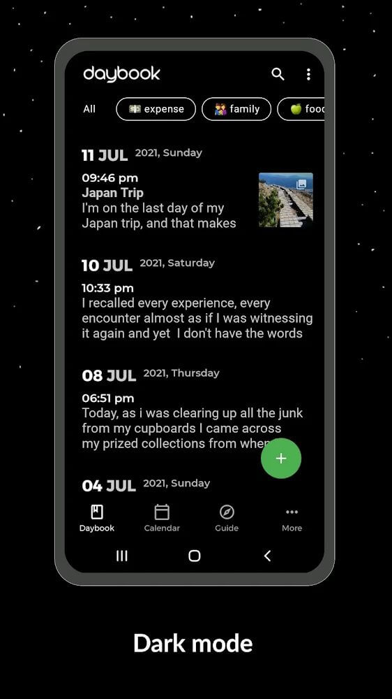 Daybook screenshot 7