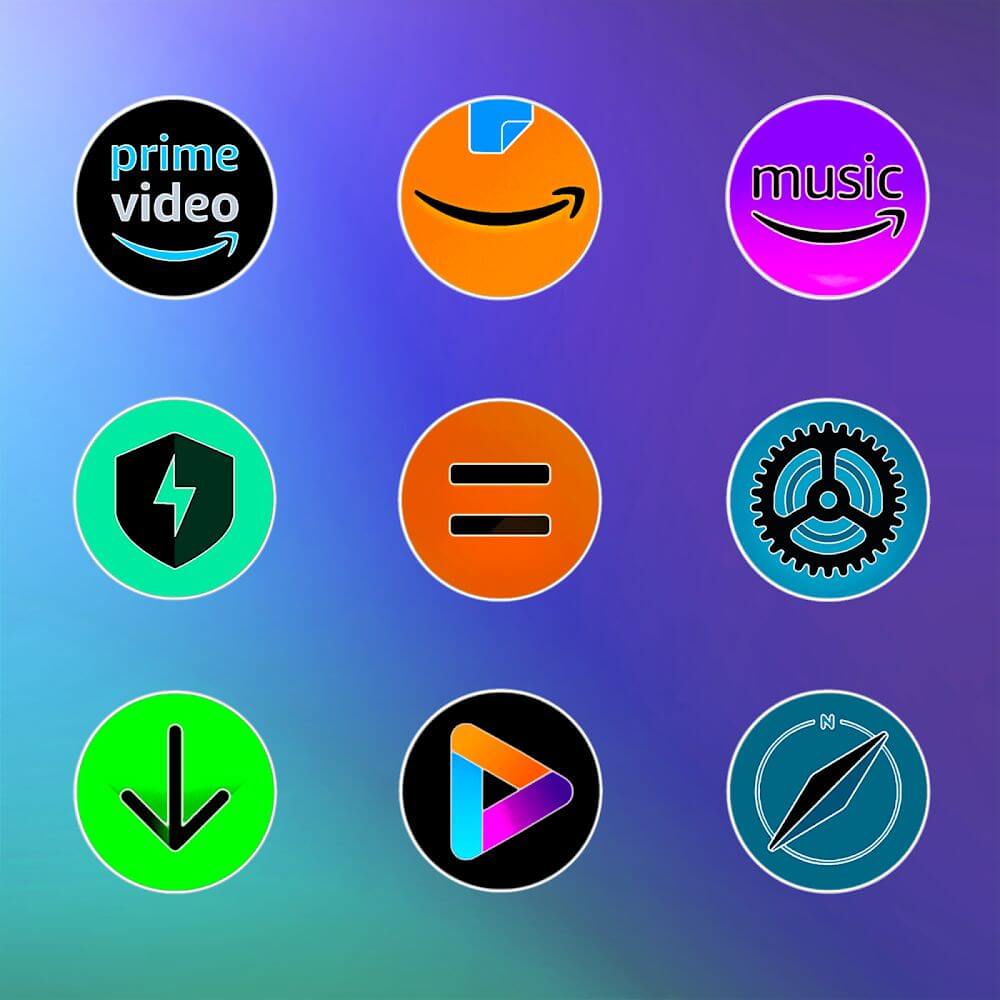MIUI Circle Fluo - Icon Pack screenshot 5
