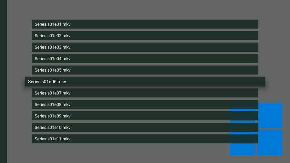 Vimu Media Player for TV screenshot 5