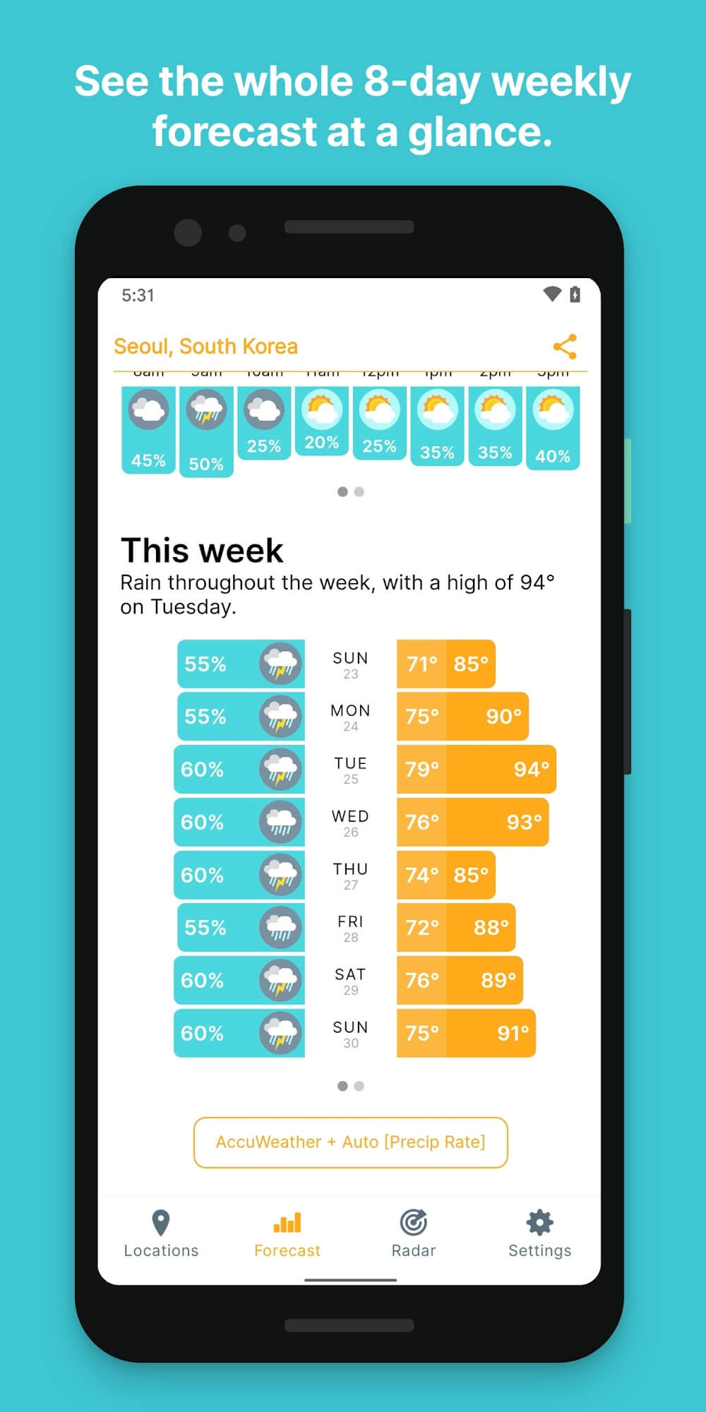 Hello Weather screenshot 6